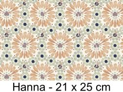 Bohemia Hanna - 21 x 25 cm - PÅytki podÅogowe i Åcienne, heksagonalne matowe, postarzane